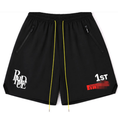RHUDE Pirelli Track Short – Black / Blue