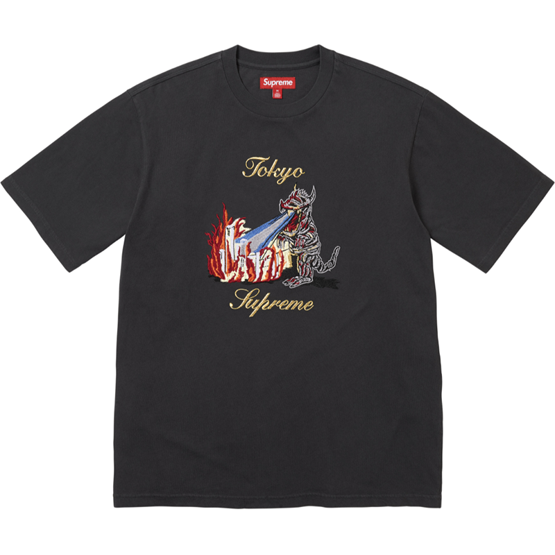 Supreme Monster S/S Tee — Black / White