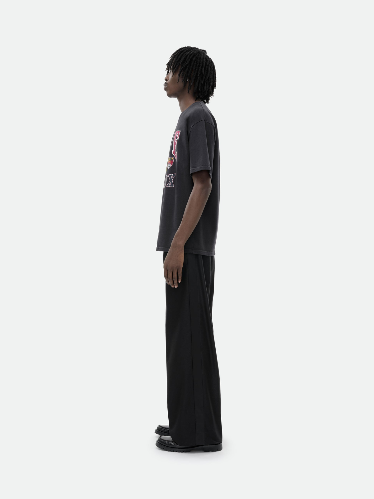 RHUDE Bordeaux Grand Graphic T-Shirt