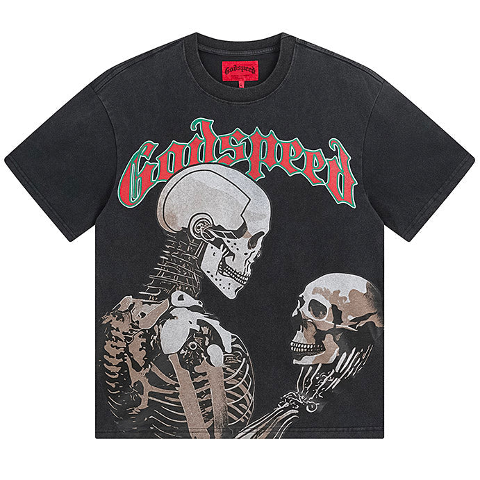 GODSPEED Mankind vs AI Graphic T-Shirt