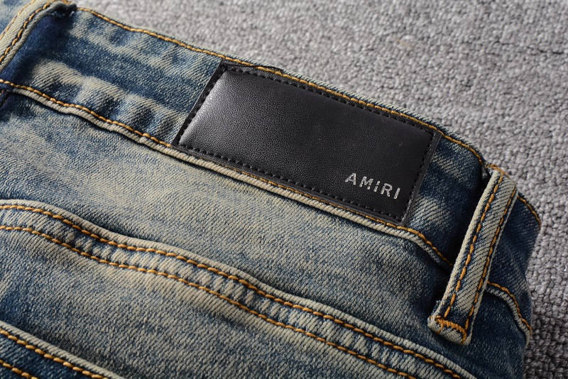 AMIRI Slim Fit Distressed Jeans #6557