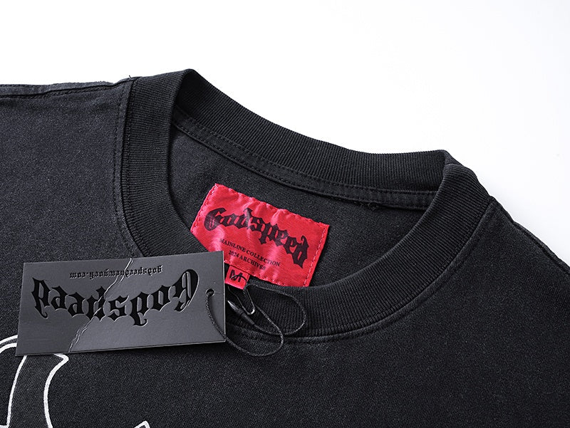 GODSPEED Smell The Roses T-Shirt – 100% Cotton Graphic Tee