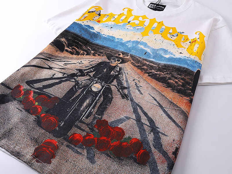 GODSPEED Long Lonely Road Graphic T-Shirt – 100% Cotton