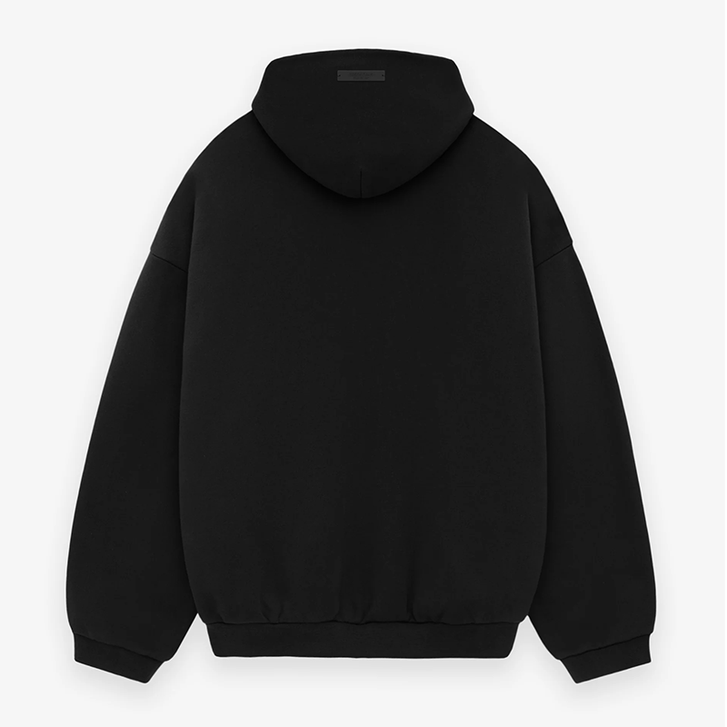 Fear Of God STATE Fleece-Lined Hoodie 24FW – Black / White / Grey