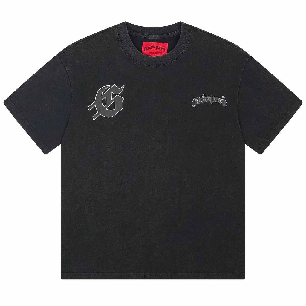 GODSPEED Skeleton Cowboy T-Shirt – 100% Cotton Graphic Tee