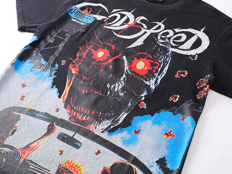 GODSPEED Skull Graphic T-Shirt