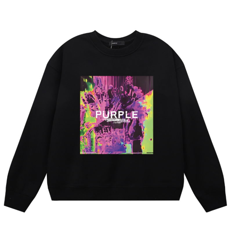 Purple Brand Logo Printed Sweatshirt