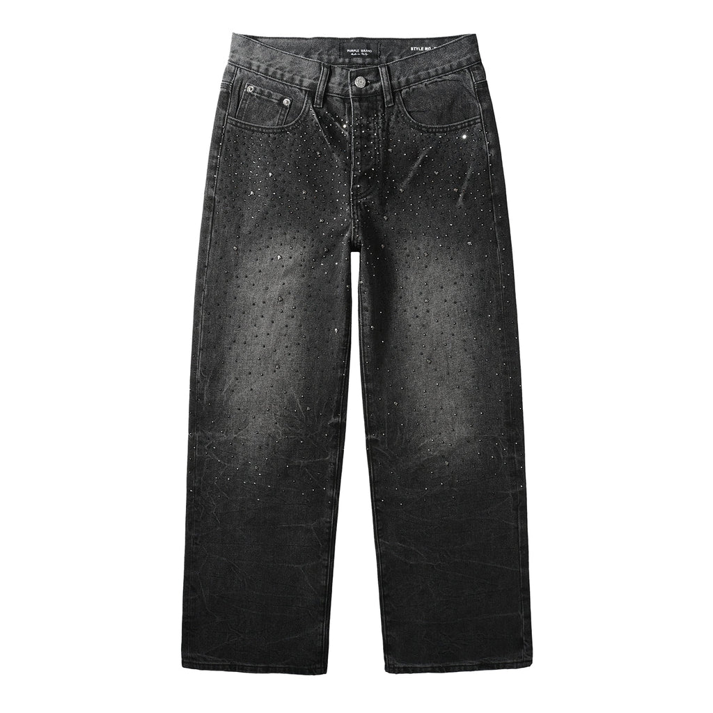 Purple Brand Crystal Diamond Skinny Jeans #PU105