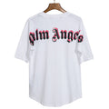 Palm Angels Double-Color Gothic Back Logo T-Shirt – White