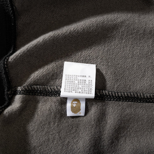 BAPE Gray Shark Full-Zip Hoodie