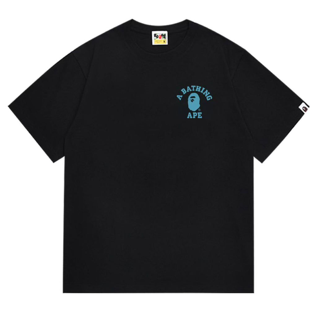 BAPE Ape Head Graphic Tee - Black & White