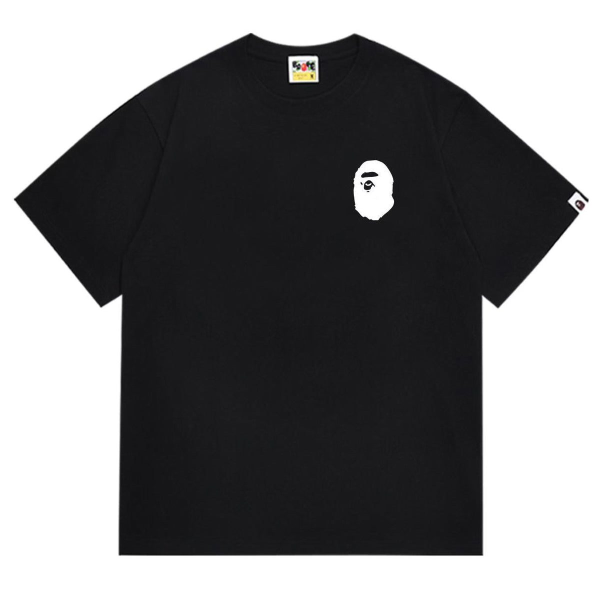 BAPE Ape Head Graphic Tee – Crew Neck Relaxed Fit