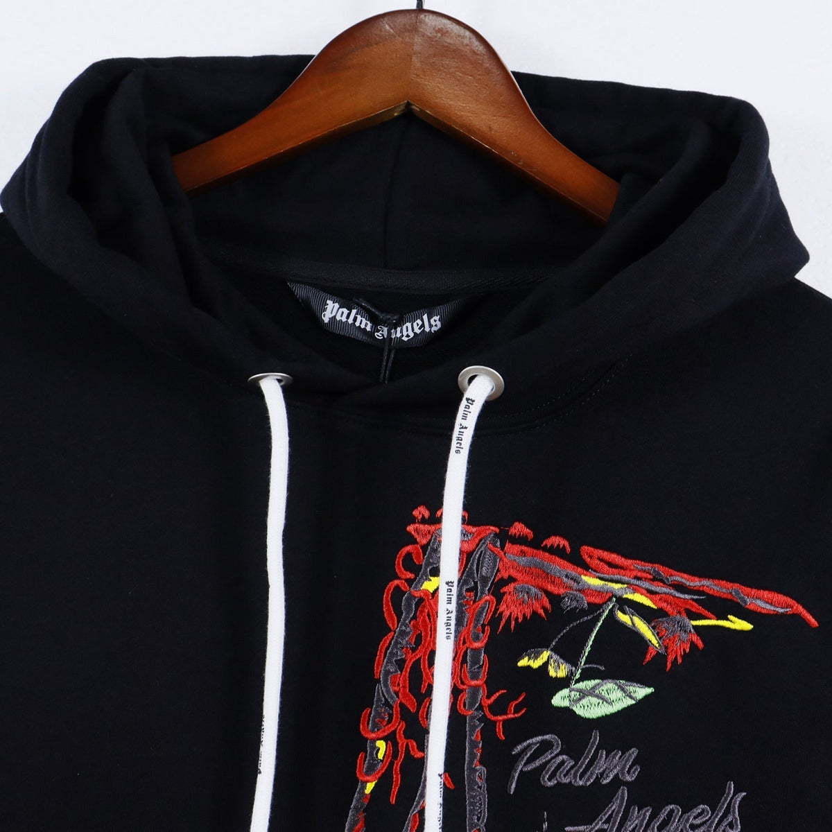Palm Angels Hoodie – Men's Premium Cotton Hoodie | Pink & Black