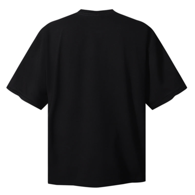 RHUDE Chateau Crest Tee – Black / White