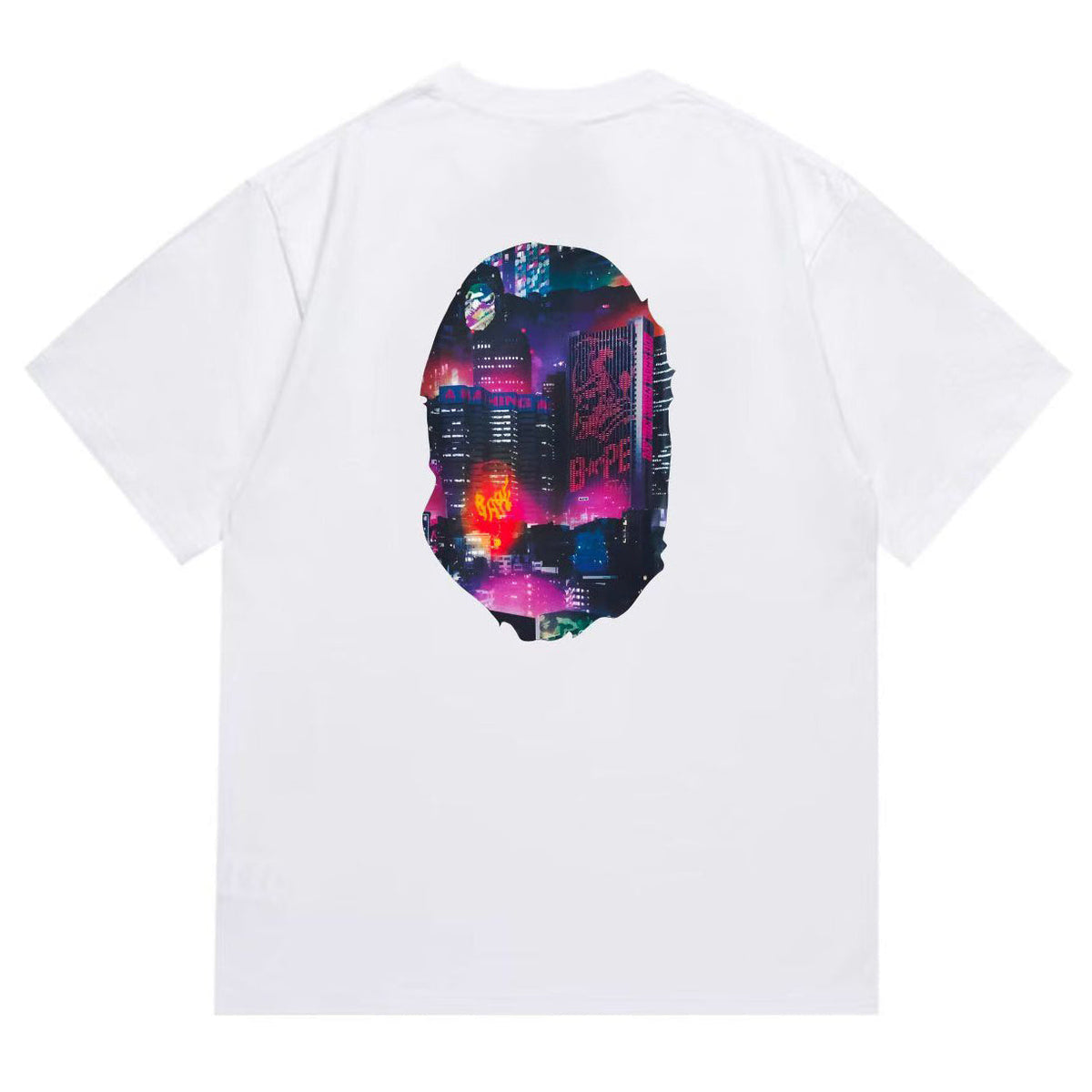 BAPE Ape Head Graphic Tee – Classic Crew Neck