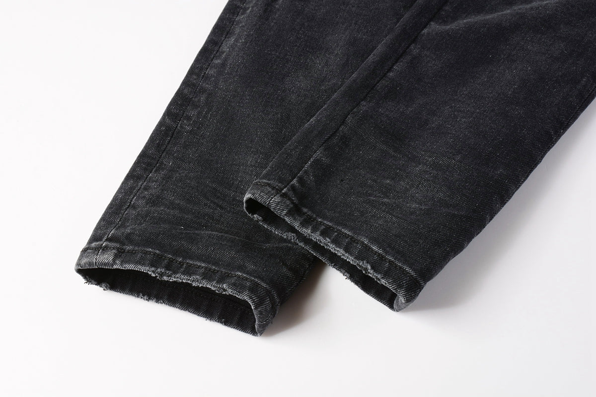AMIRI Slim Fit Distressed Jeans – Full Length Denim