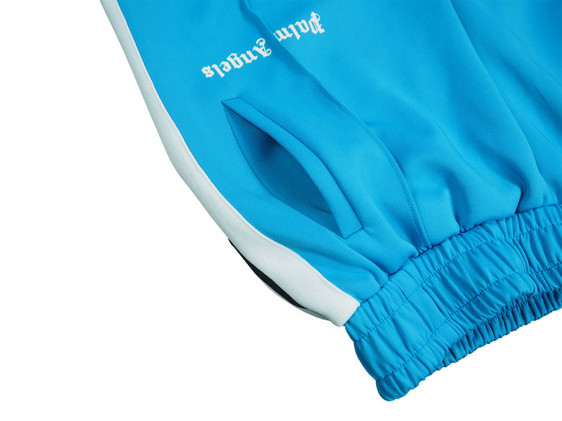 Palm Angels Sports Shorts – Lake Blue | Cotton