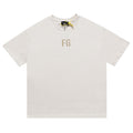 Fear of God T-Shirt – Apricot / Black