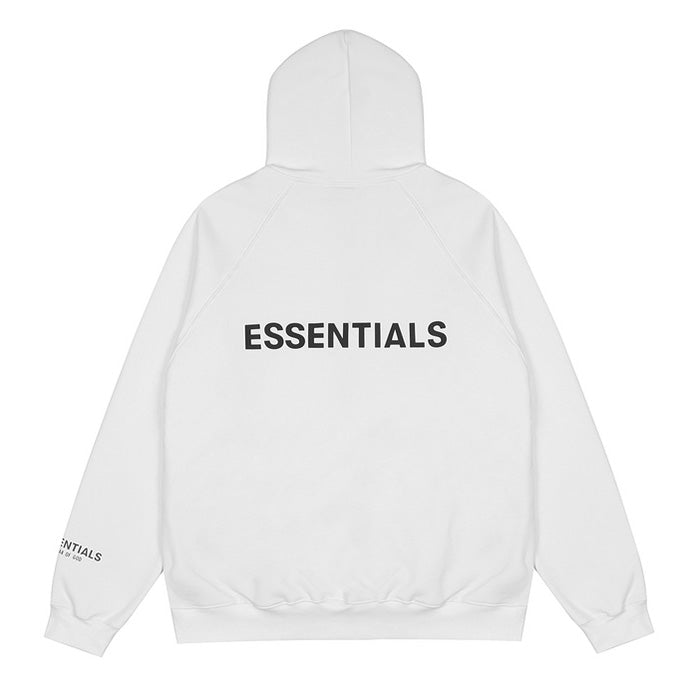 Fear Of God Essentials Zip-Up Hoodie – Black / White / Brown / Matcha Green / Apricot