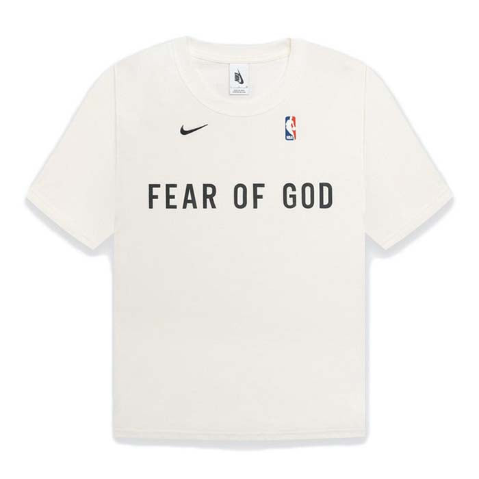 Fear of God Warm Up T-Shirt – Off White / Beige / Gray