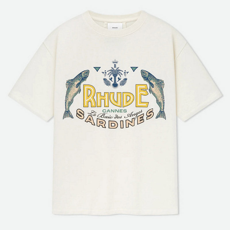 RHUDE Sardines T-Shirt – Apricot