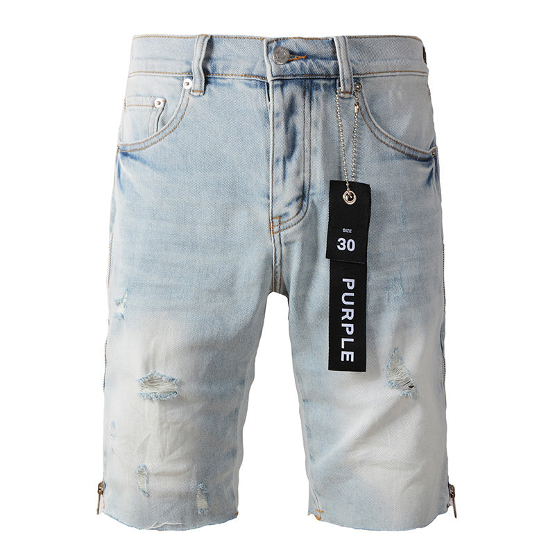 Purple Brand Denim Shorts #5086 | Relaxed Fit Cotton