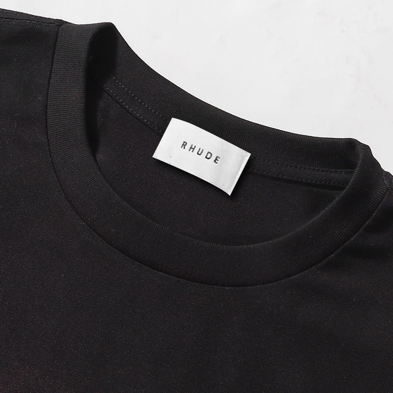 RHUDE Sausalito Crest Tee – Black