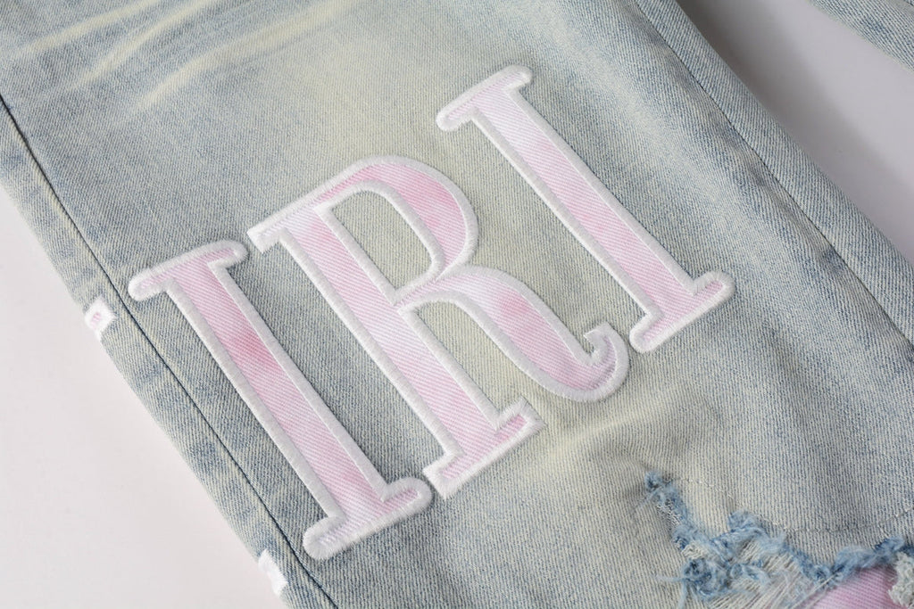 AMIRI Slim Fit Distressed Jeans – Full Length Denim