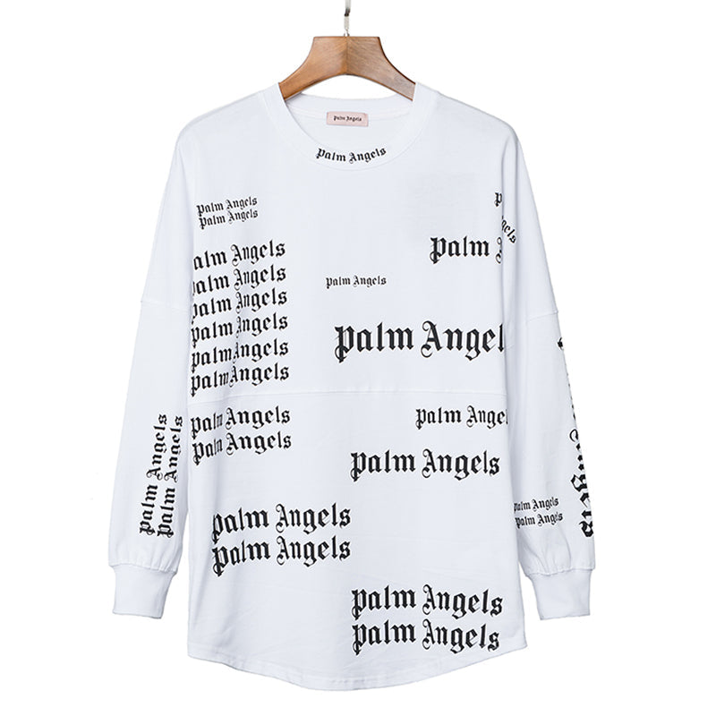 Palm Angels Logo Long Sleeve T-Shirt