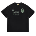 BAPE Ape Head Printed Tee - Black & White