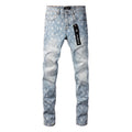 Purple Brand Jeans #9089 – Skinny Fit Distressed Denim