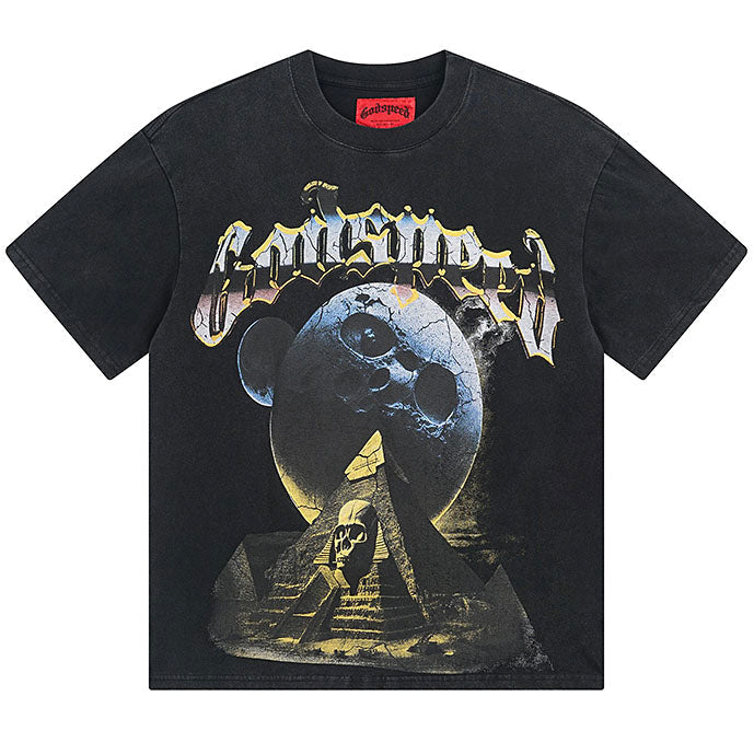 GODSPEED Planet Giza T-Shirt – 100% Cotton Graphic Tee