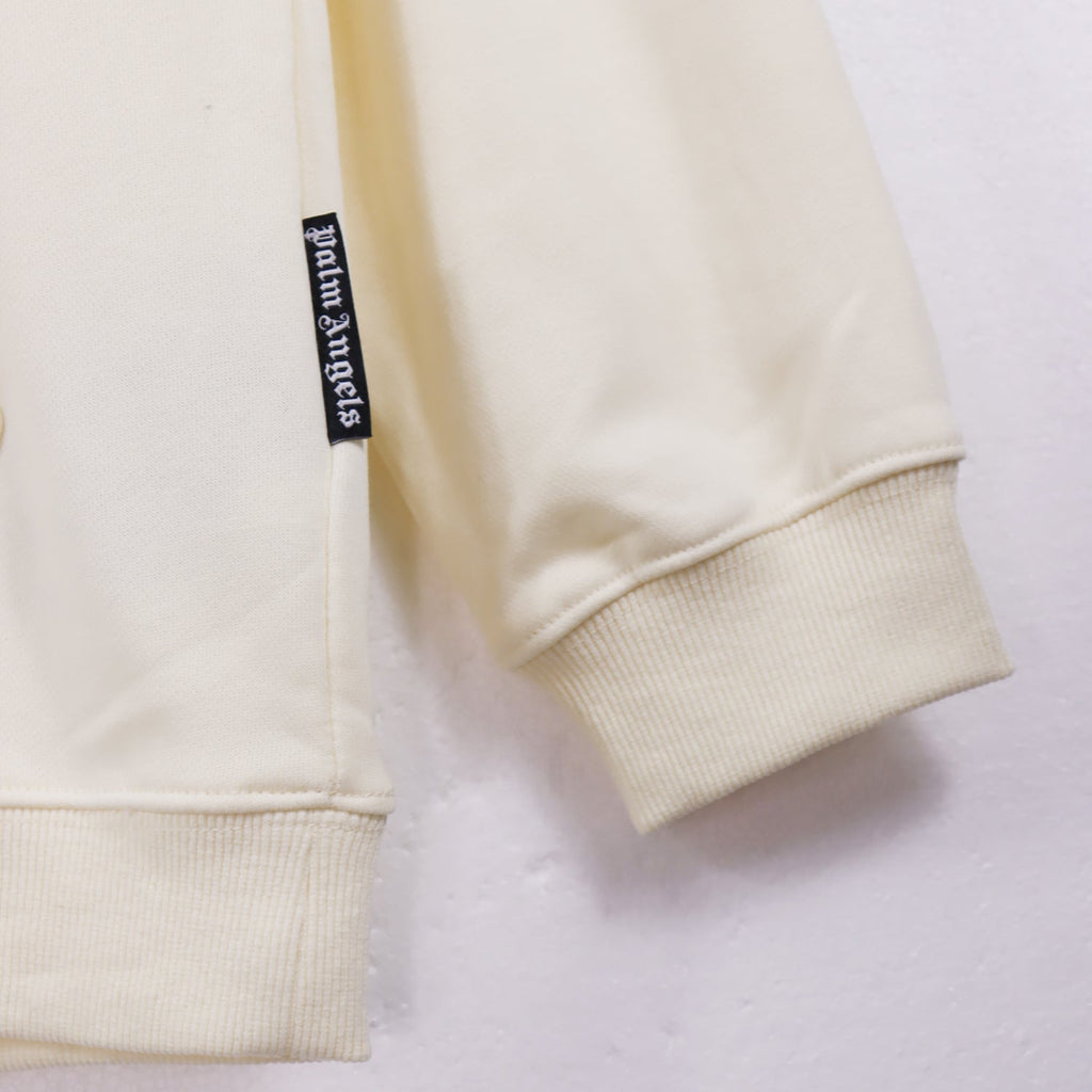 Palm Angels Hoodie – Men's Premium Cotton Hoodie | Black & Apricot