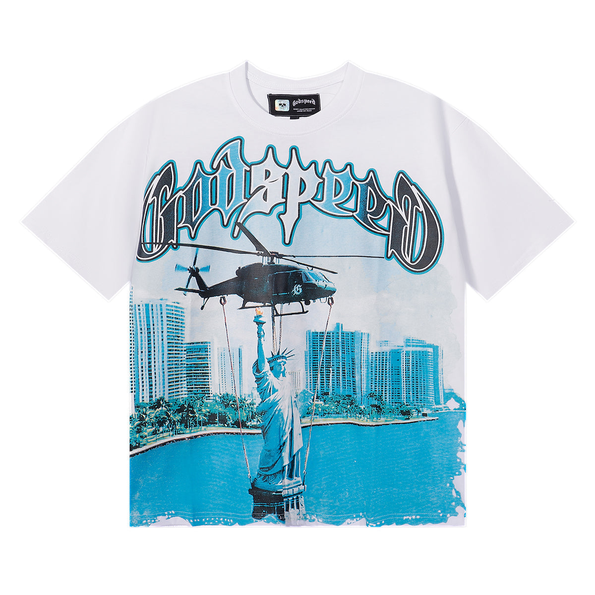 Godspeed New York JFK to MIA Graphic Tee