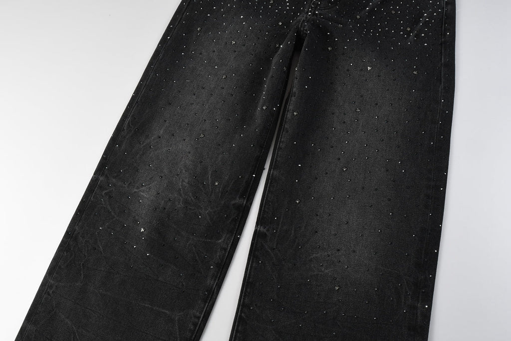 Purple Brand Crystal Diamond Skinny Jeans #PU105