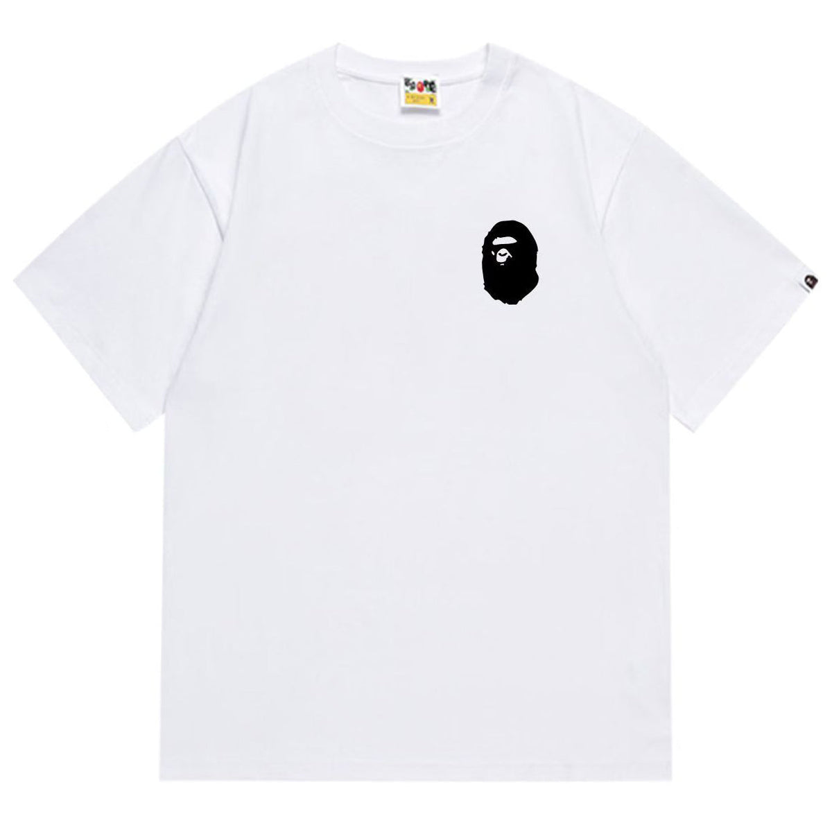 BAPE Ape Head Graphic Tee – Crew Neck Relaxed Fit
