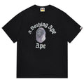 BAPE Ape Head Graphic Tee - Black & White