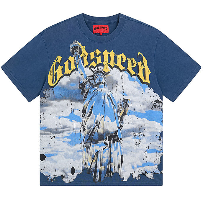 GODSPEED Chrome Liberty Graphic T-Shirt – 100% Cotton