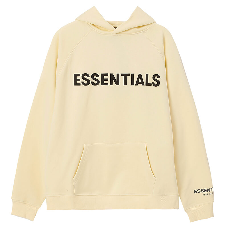 Fear of God Essentials Hoodie – Cream