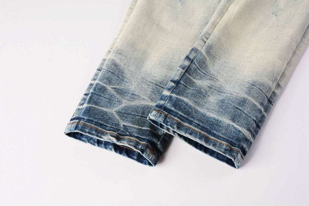 AMIRI Skinny Destroyed Jeans – Full Length Denim