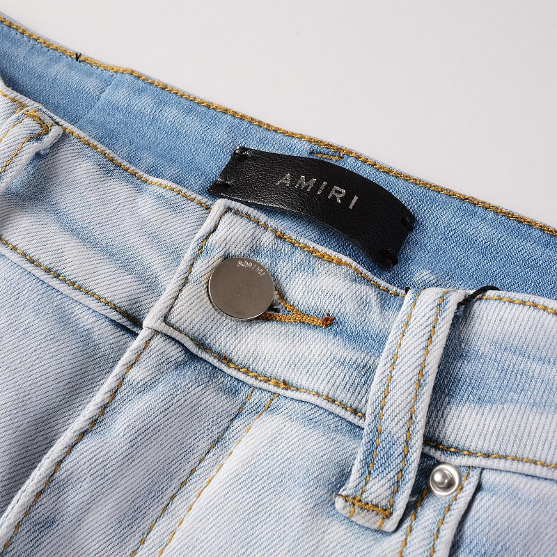 AMIRI Slim Fit Distressed Jeans #6624