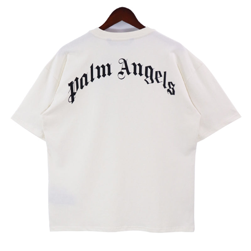 Palm Angels Crystal Skull Graphic T-Shirt