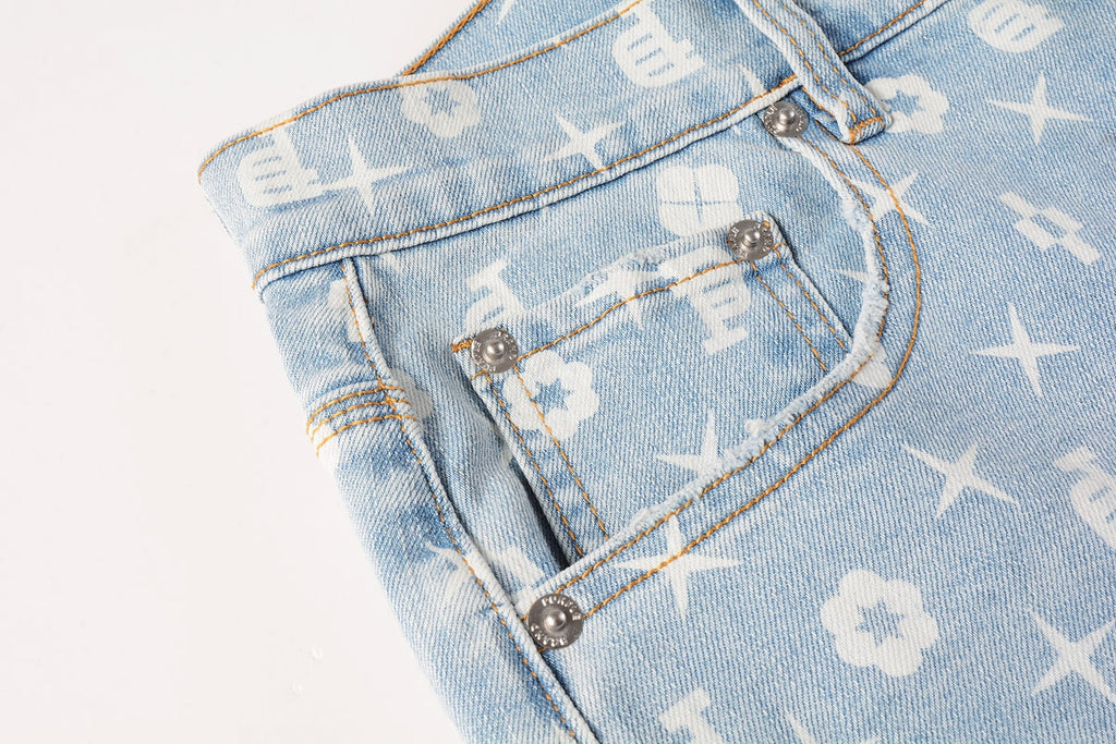 Purple Brand Denim Shorts #5089 | Relaxed Fit Cotton