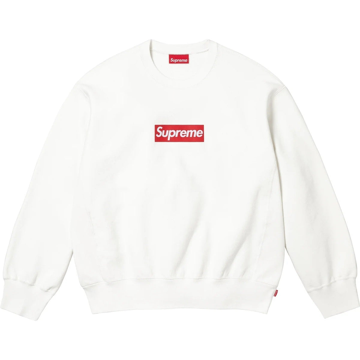 Supreme SS25 Washed Box Logo Crewneck Sweatshirt