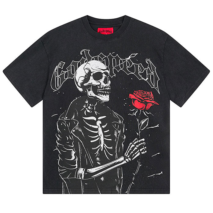 GODSPEED Smell The Roses T-Shirt – 100% Cotton Graphic Tee