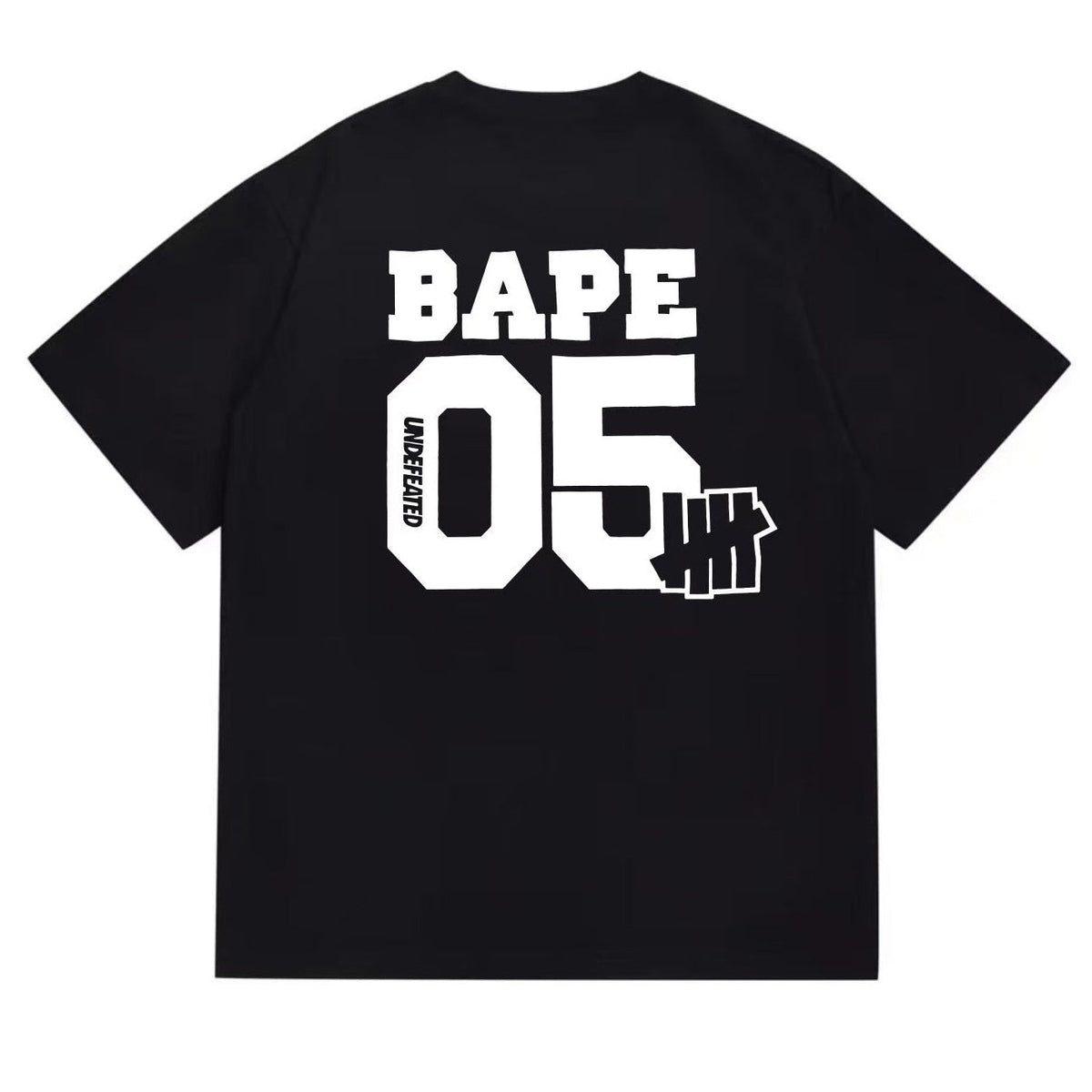 BAPE Ape Head Graphic Tee - Black & White