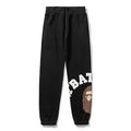 BAPE Logo Printed Drawstring Pants