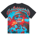 GODSPEED Rock Skeleton Car Graphic T-Shirt