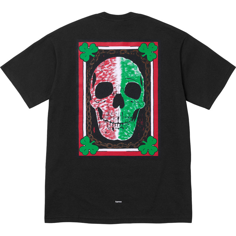 Supreme 26SS Mike Kelley Banner Tee — Black / White