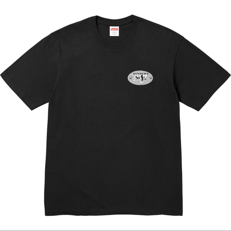 Supreme 25SS Dalmatian Tee – Black / White